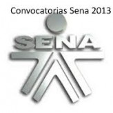 Convocatorias Cuarto Trimestre 2013 SENA