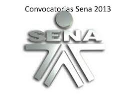 Convocatorias Cuarto Trimestre 2013 SENA
