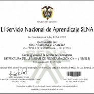 Certificados del Sena